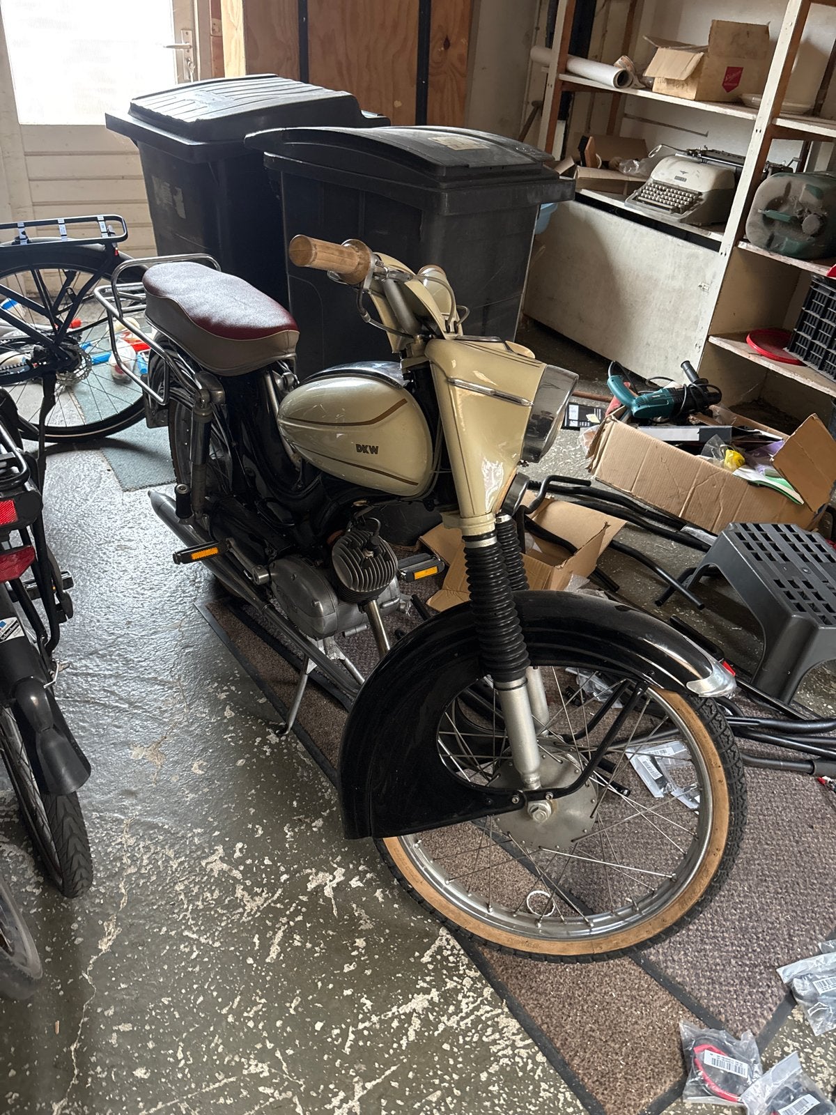DKW Super hummel 1961, Fietsen en Brommers, Ophalen, Maximaal 45 km/u, Overige merken