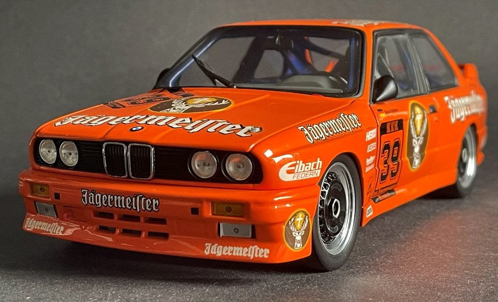 Minichamps - BMW M3 E30 DTM #39 Jagermeister, Ophalen of Verzenden, Zo goed als nieuw, Auto, MiniChamps