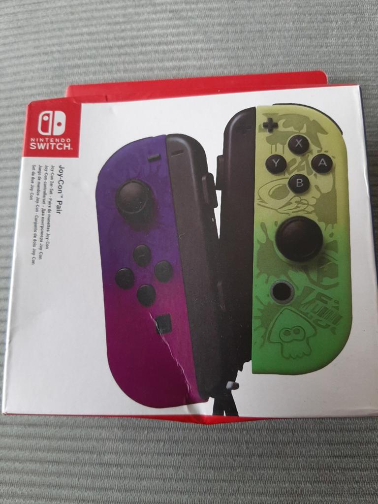 Nintendo Switch Joy-Con Pair Splatoon 2 Edition, Spelcomputers en Games, Nieuw, Ophalen of Verzenden, Draadloos, Wii-mote of Nunchuck