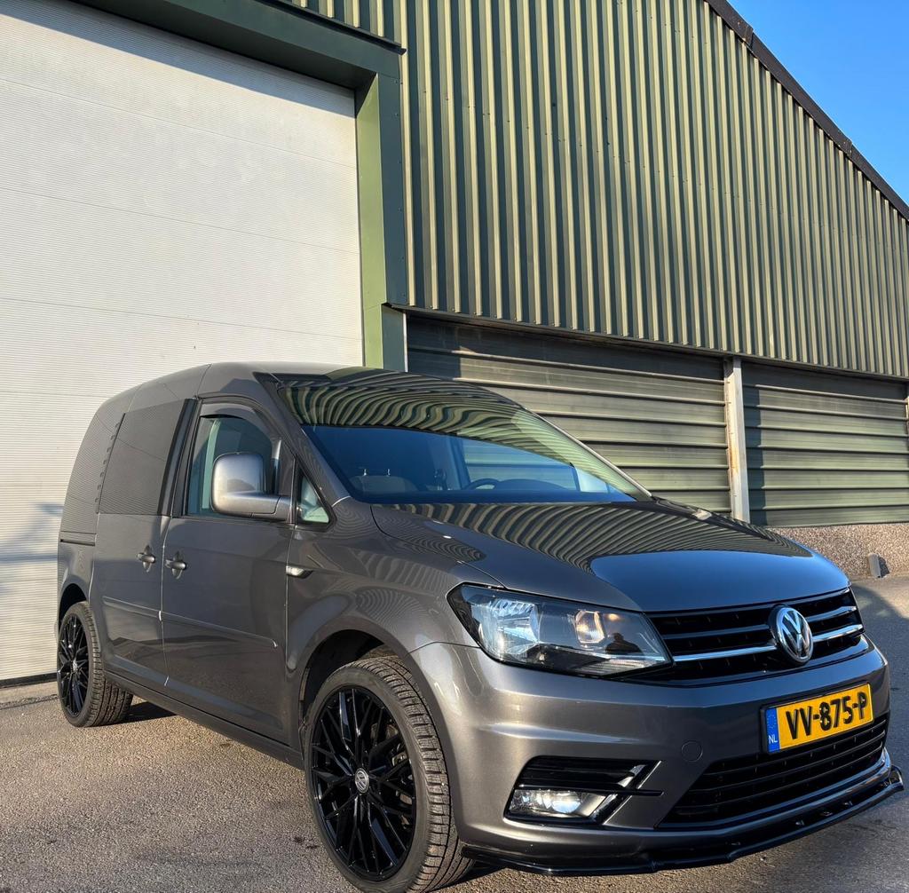 Volkswagen Caddy 2.0 TDI 75KW 2016, Euro 5, 1429 kg, Zwart, 4 cilinders