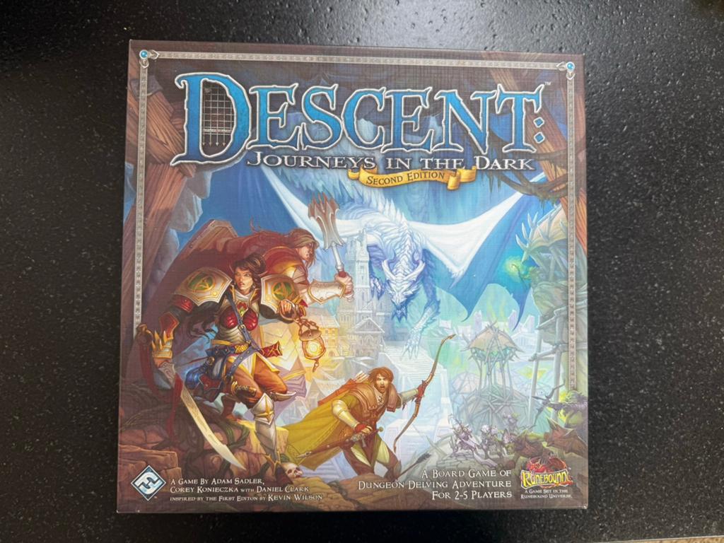 Descent: Journeys in the Dark (Second Edition) Bordspel, Hobby en Vrije tijd, Gezelschapsspellen | Bordspellen, Drie of vier spelers