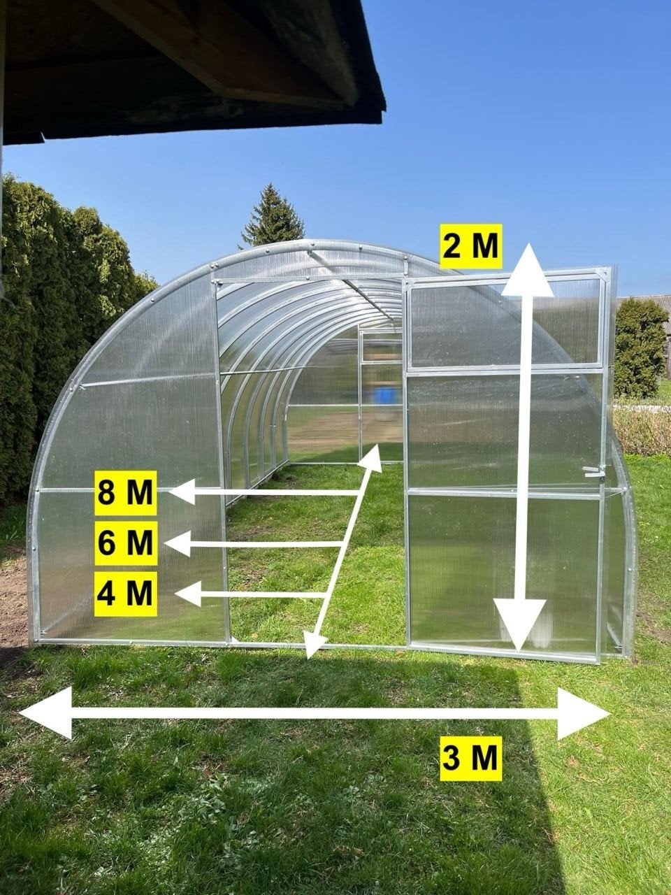 Tunnelkas Direct - Scan voor modellen en informatie, Tuin en Terras, Staal, Folie, Ophalen of Verzenden, Kweekkas