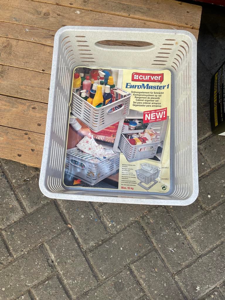 Curver EuroMaster 1 opbergbak - Nieuw, Ophalen, Nieuw, Kunststof, Minder dan 50 cm