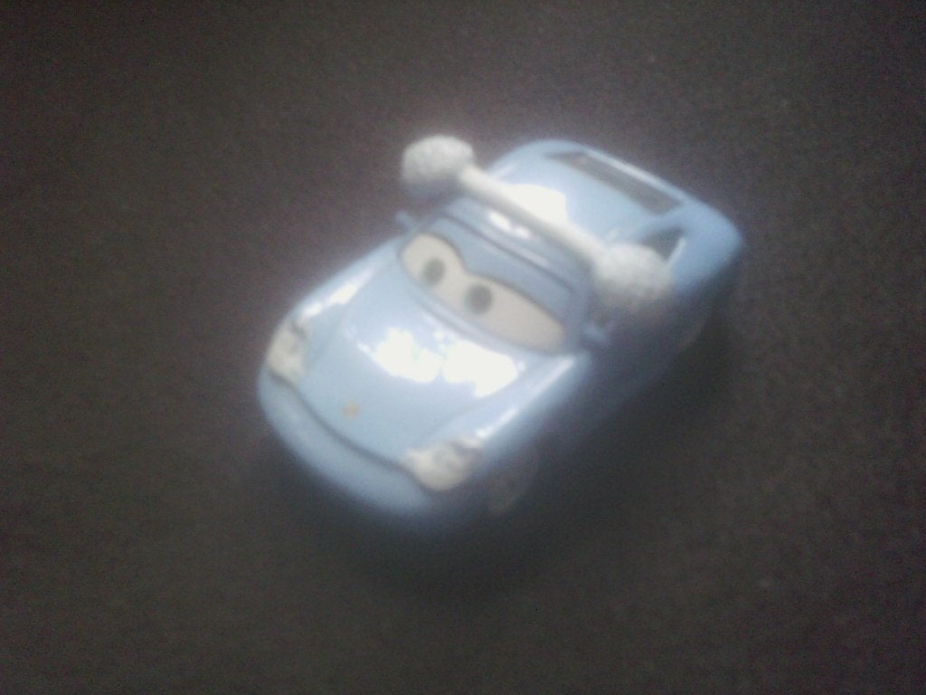 Disney Cars Auto's      Sally met Oorwarmers (Zeer Zeldzaam), Ophalen of Verzenden, Zo goed als nieuw