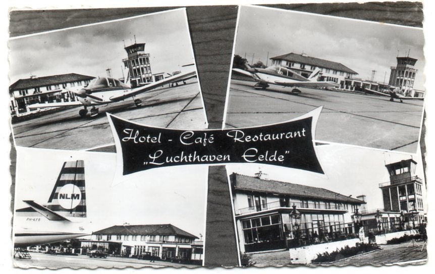 Luchthaven Eelde, Verzamelen, Ophalen of Verzenden, 1960 tot 1980, Gelopen, Drenthe