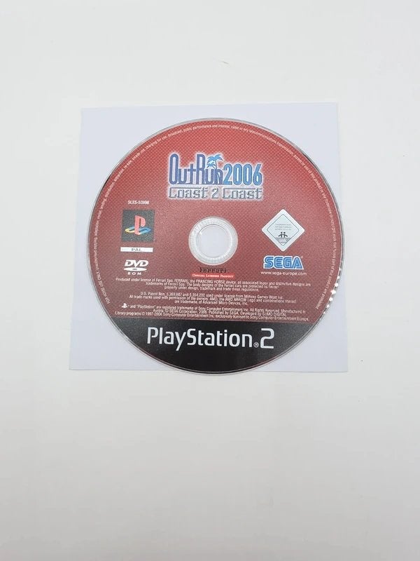 OutRun 2006 Coast 2 Coast PS2 Alleen CD, Spelcomputers en Games, Sony City 1-7-1 Konan, Minato-ku Tokyo 108-0075 Japan, support@playstation.com,