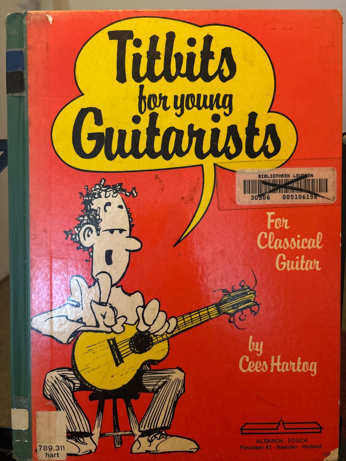 Titbits for Young Guitarists - Cees Hartog, Ophalen of Verzenden, Gebruikt
