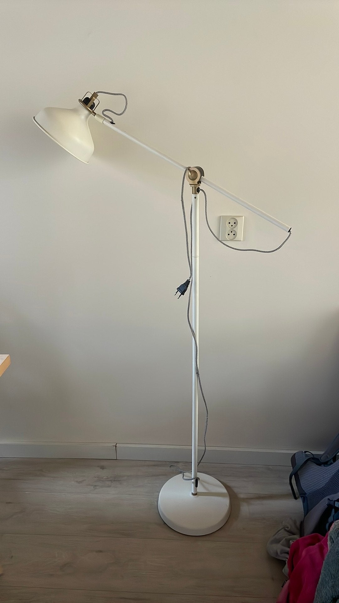 Stalamp van IKEA (Productnaam: RANARP), Ophalen, Gebruikt, E27 (groot), Metaal