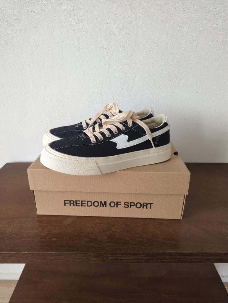 S.W.C Dellow S-Strike Cup Canvas Sneakers Maat 42, Kleding | Heren, Schoenen, Zwart, Nieuw, Ophalen of Verzenden, Sneakers of Gympen