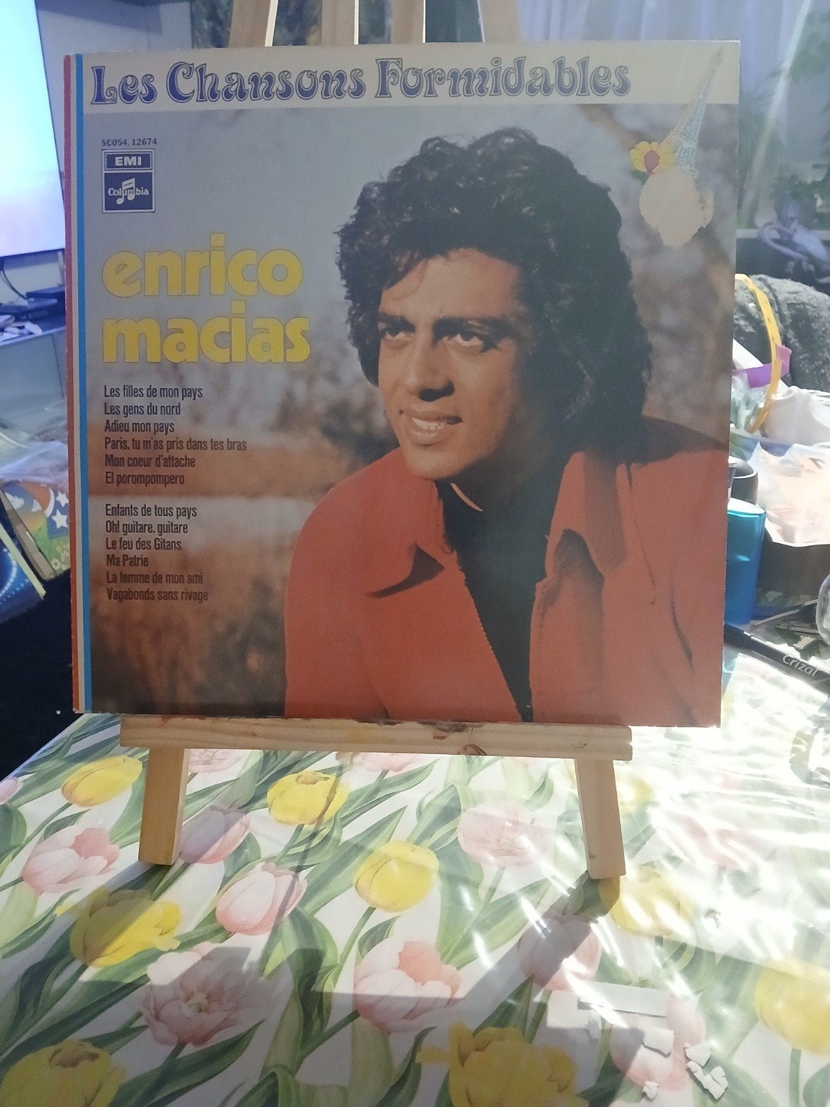 Enrico Macias - Les Chansons Formidables LP (EMI Columbia), Ophalen of Verzenden, Gebruikt