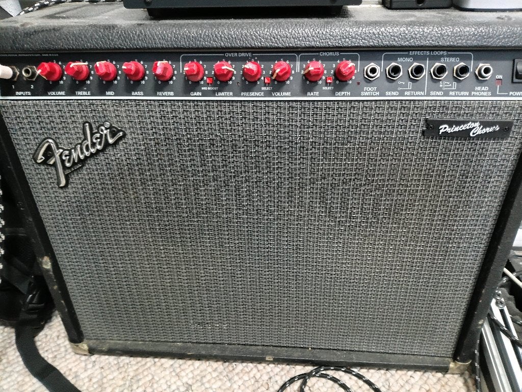 Fender Princeton Chorus Red Knob, Ophalen of Verzenden, Gebruikt, Overige typen