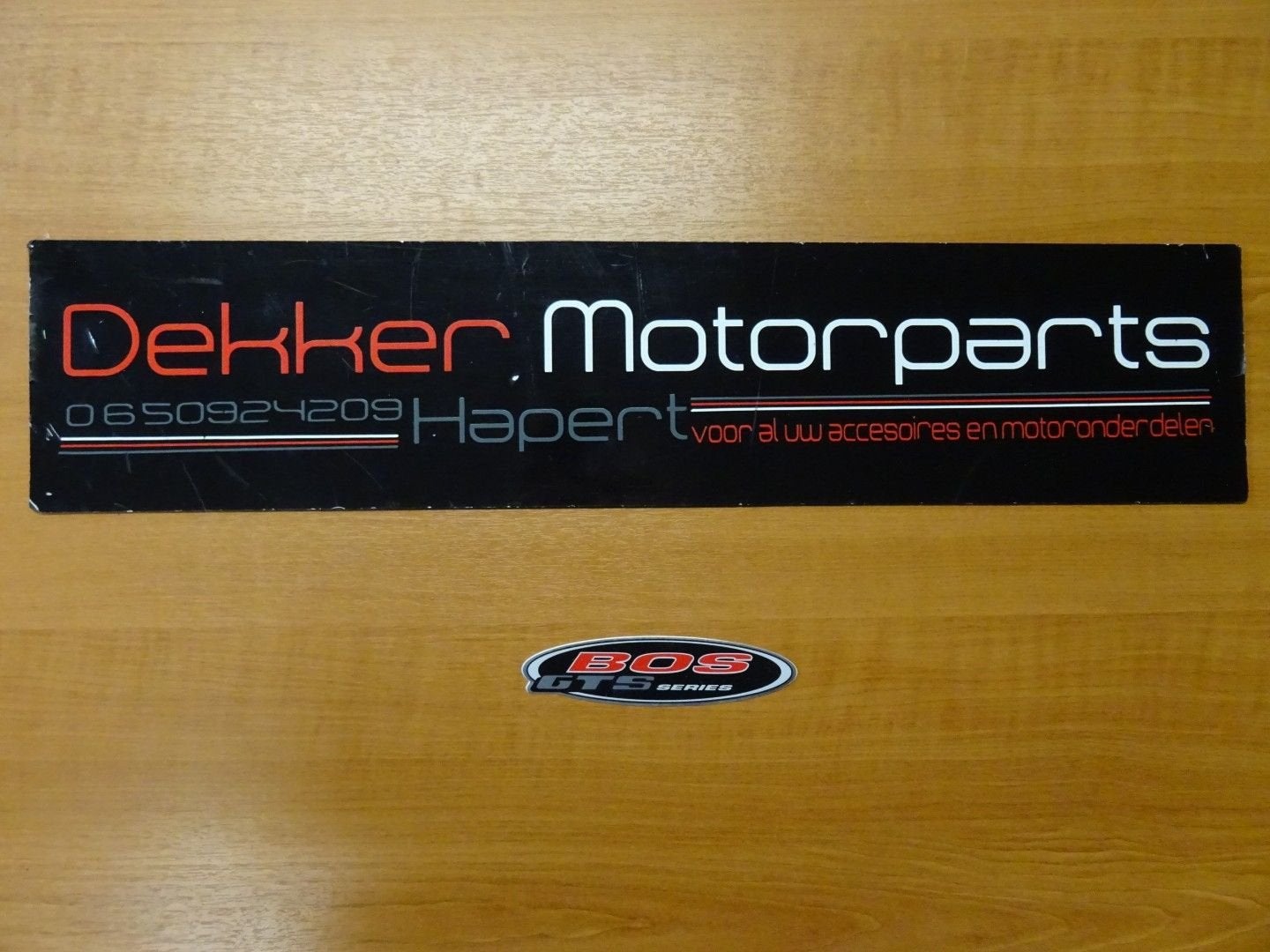 Bos Exhausts Uitlaat / Demper Sticker # Bos GTS Series #, Motoren, Accessoires | Stickers, Ophalen of Verzenden, -, -, -