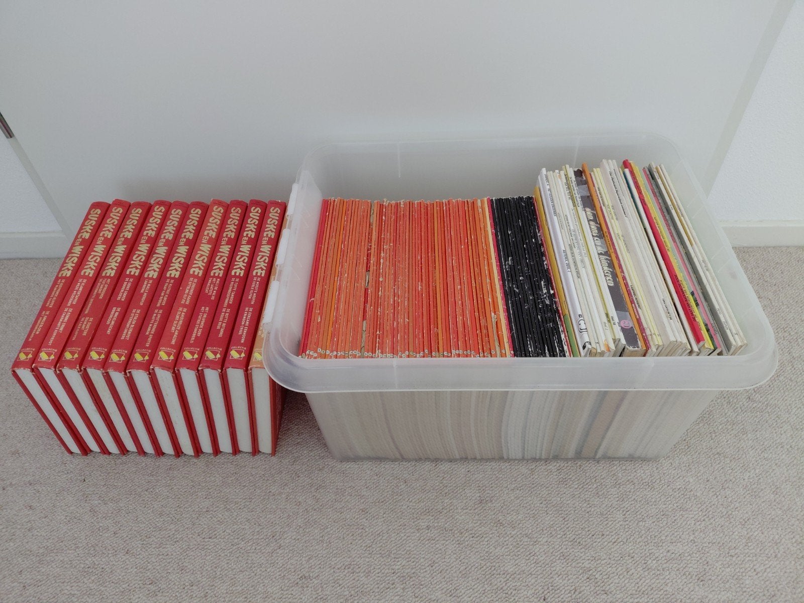Grote collectie stripboeken - 117 stuks - 15 kg, Meerdere stripboeken, Ophalen of Verzenden, Gelezen