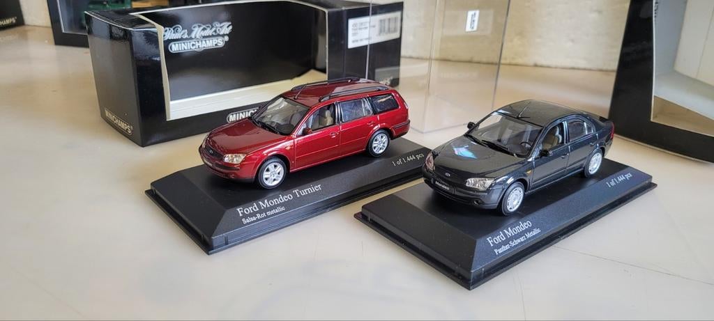 Minichamps Ford Mondeo Mk3, Ophalen of Verzenden, Zo goed als nieuw, Auto, MiniChamps