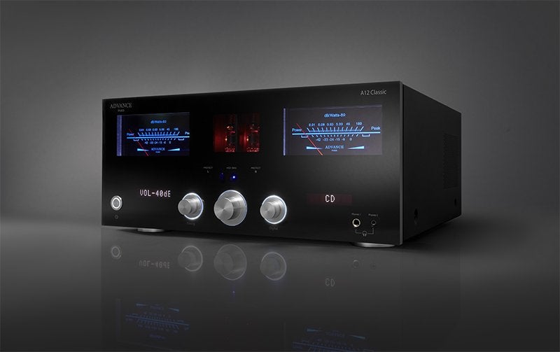 Advance Paris A12 Classic Geïntegreerde Hybride Versterker, Audio, Tv en Foto, Versterkers en Receivers, Overige merken, Gebruikt