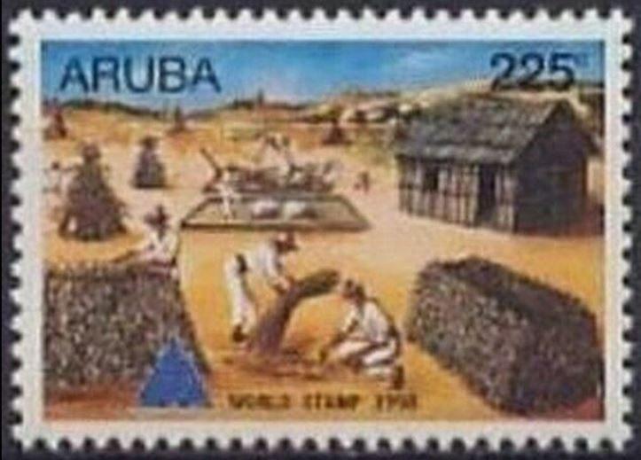 Aruba 1998 Wereldzegel postfris, Verzenden, Postfris