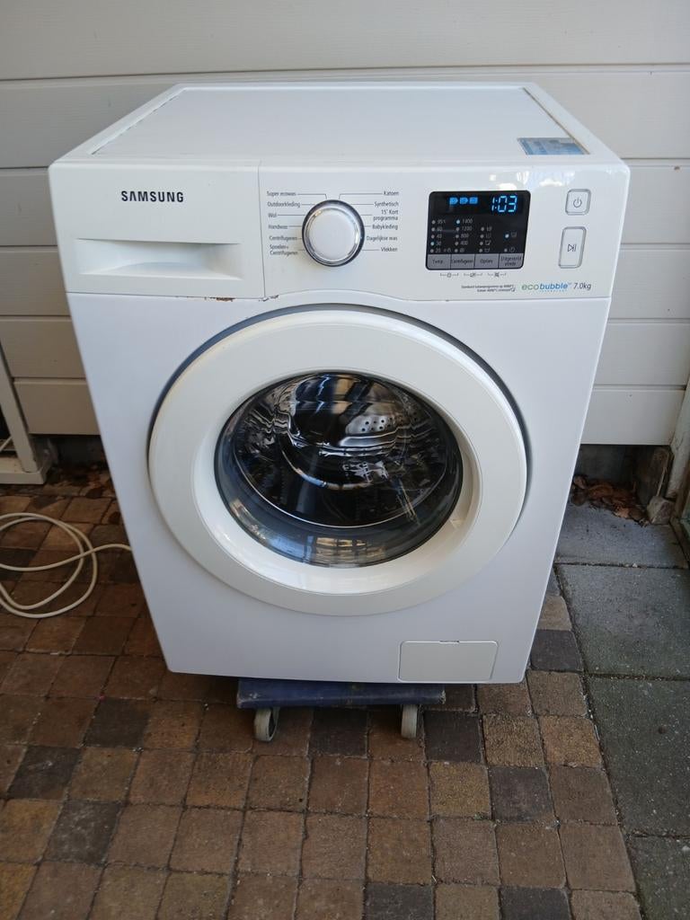 Samsung wasmachine (Defect), Ophalen, 1200 tot 1600 toeren, 85 tot 90 cm