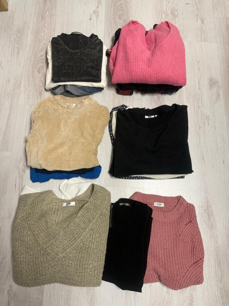 16 stuks kleding maat S/XS - partij / pakket, Ophalen of Verzenden, Gedragen, Maat 36 (S)
