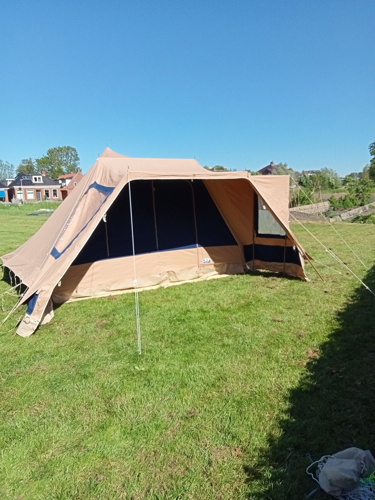 Goed onderhouden Vrijbuiter Sperwer 6 tent, Caravans en Kamperen, Tenten, Ophalen, Gebruikt, Tot en met 6