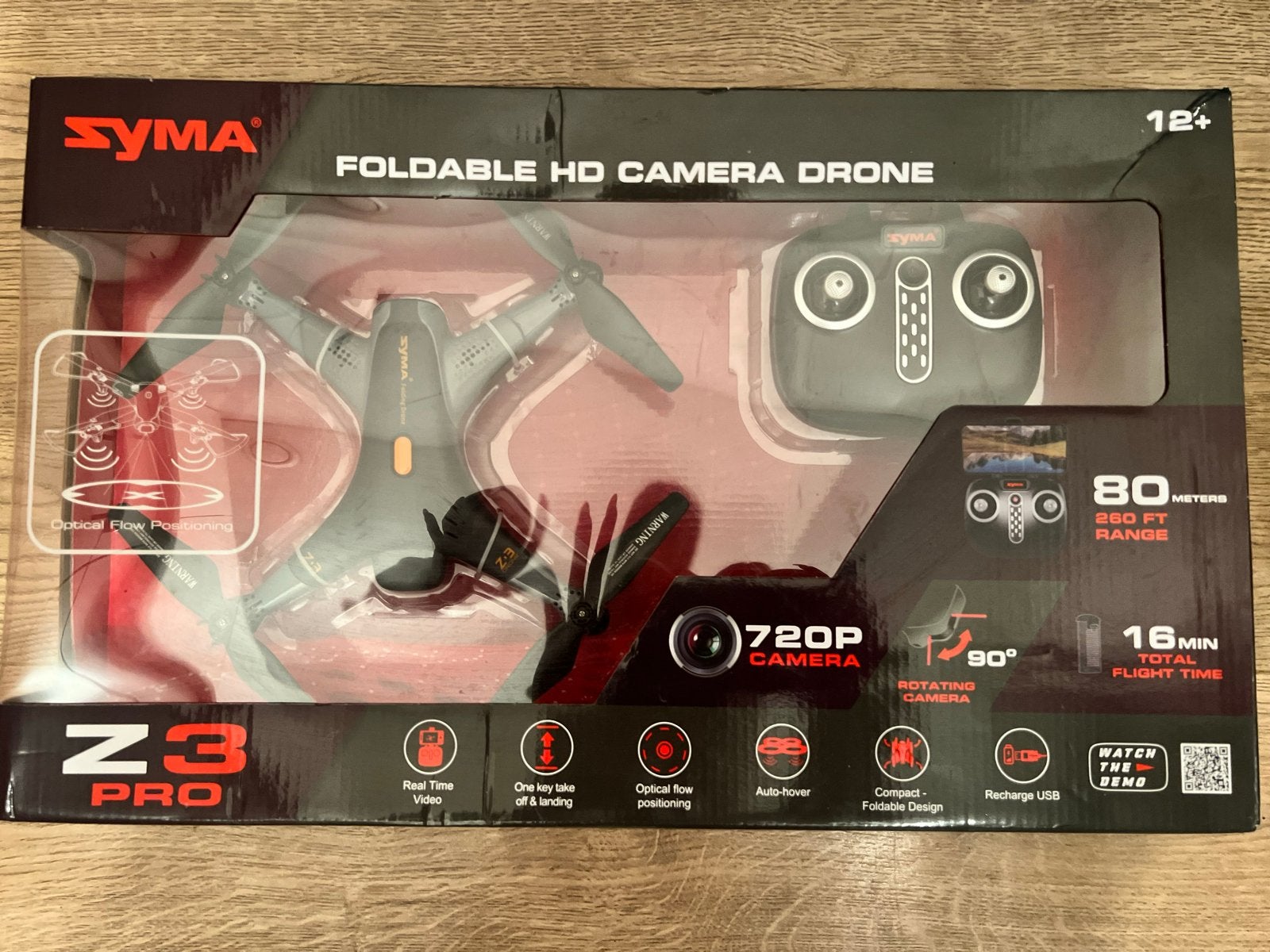 Syma Z3 Pro Opvouwbare HD Camera Drone - Nieuw in doos, Cameradrone, Syma, Nieuw, Minder dan 100 meter