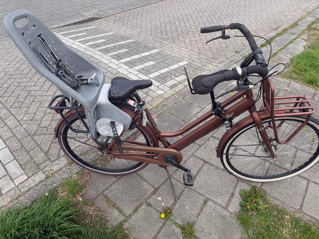 Mamafiets bsp, Fietsen en Brommers, Fietsen | Dames | Moederfietsen, Ophalen, 2 zitjes, Gebruikt, Overige merken