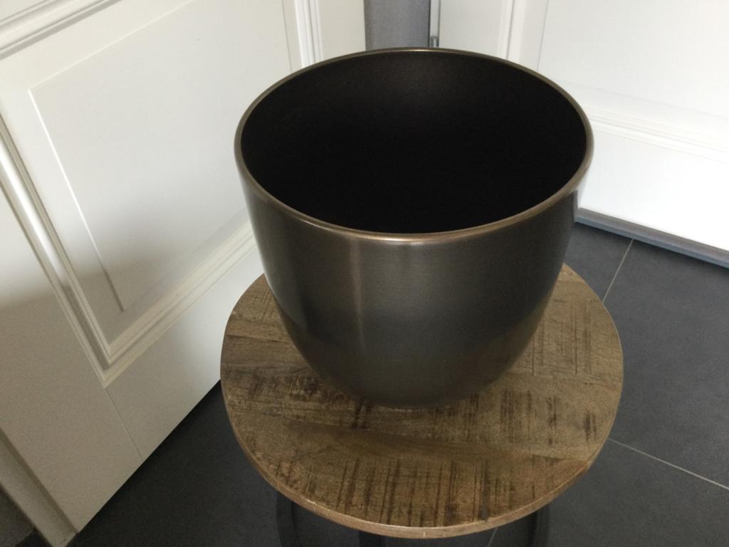 Bloempot, Ophalen, Rond, Zo goed als nieuw, Aardewerk