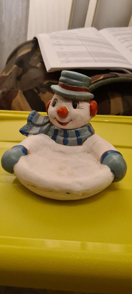 Sneeuwpop sneeuwman sneeuwmannetje kerst, Diversen, Ophalen, Zo goed als nieuw