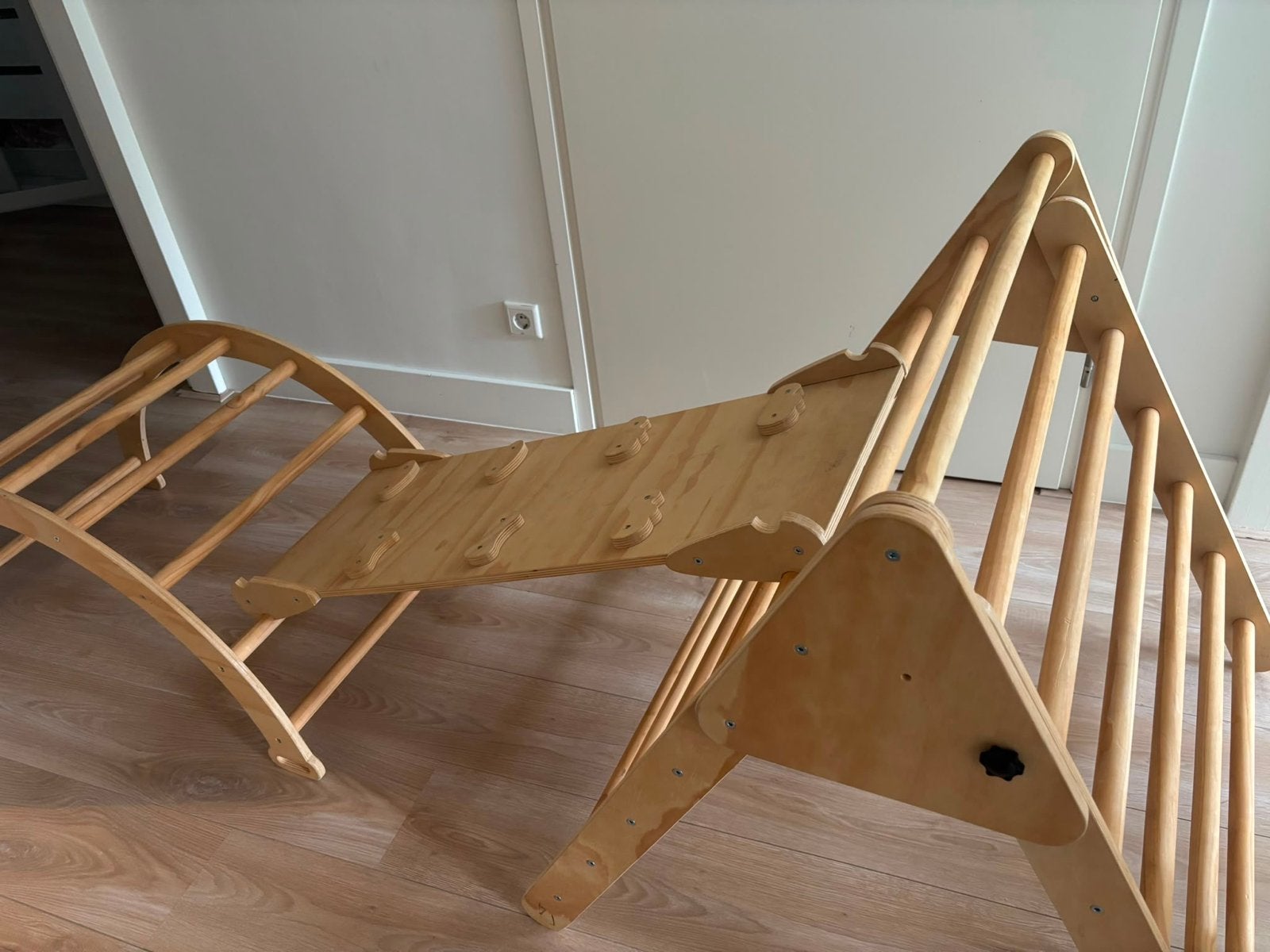 Montessori klimrek 3 delig, Kinderen en Baby's, Speelgoed | Buiten | Speeltoestellen, Ophalen of Verzenden, Zo goed als nieuw