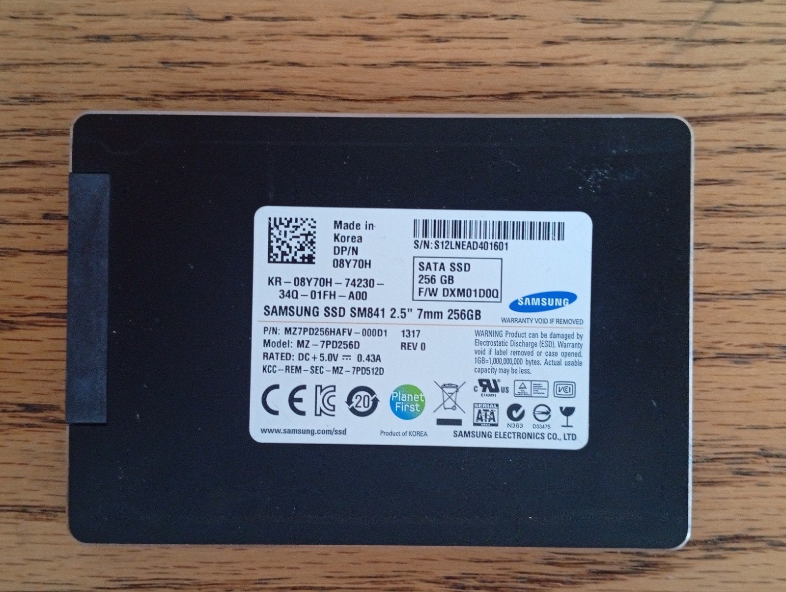5x SSD's te koop , 2 x 256 GB , 3 x 128 GB, Computers en Software, Harde schijven, Ophalen of Verzenden, Refurbished, Laptop, SSD