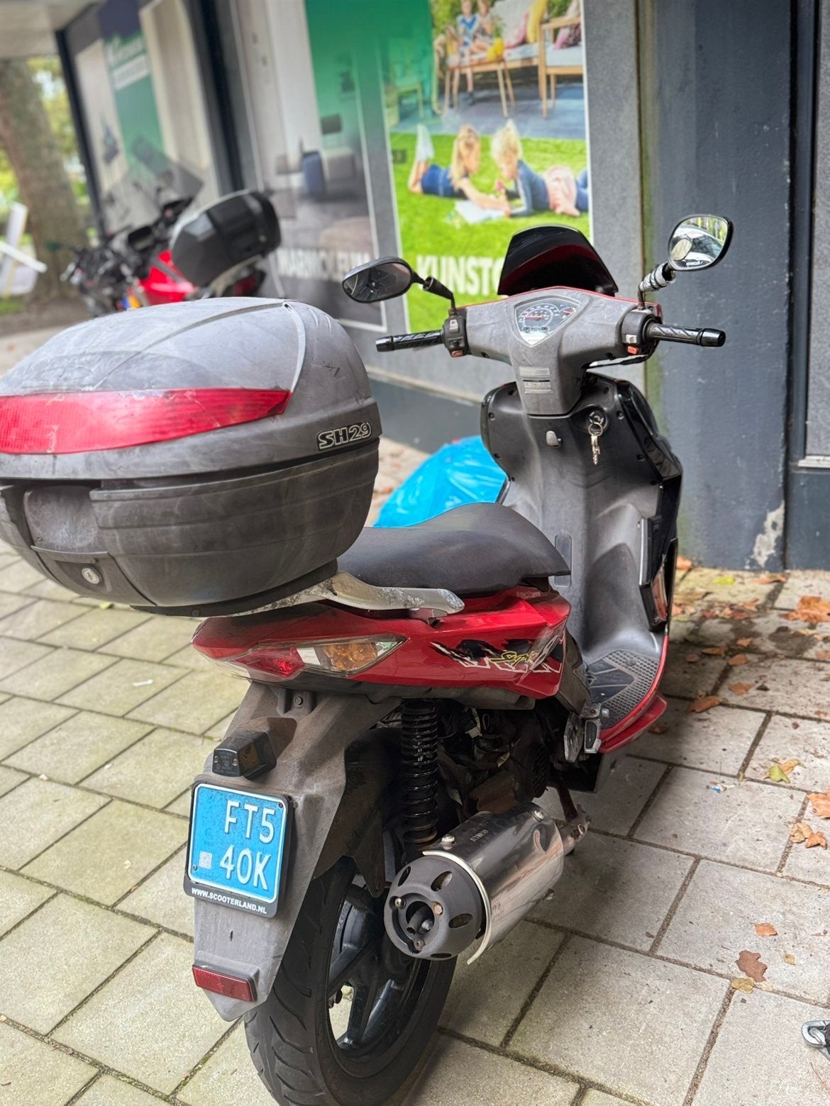 Kymco super 8, Ophalen, Zo goed als nieuw, Benzine, Overige modellen