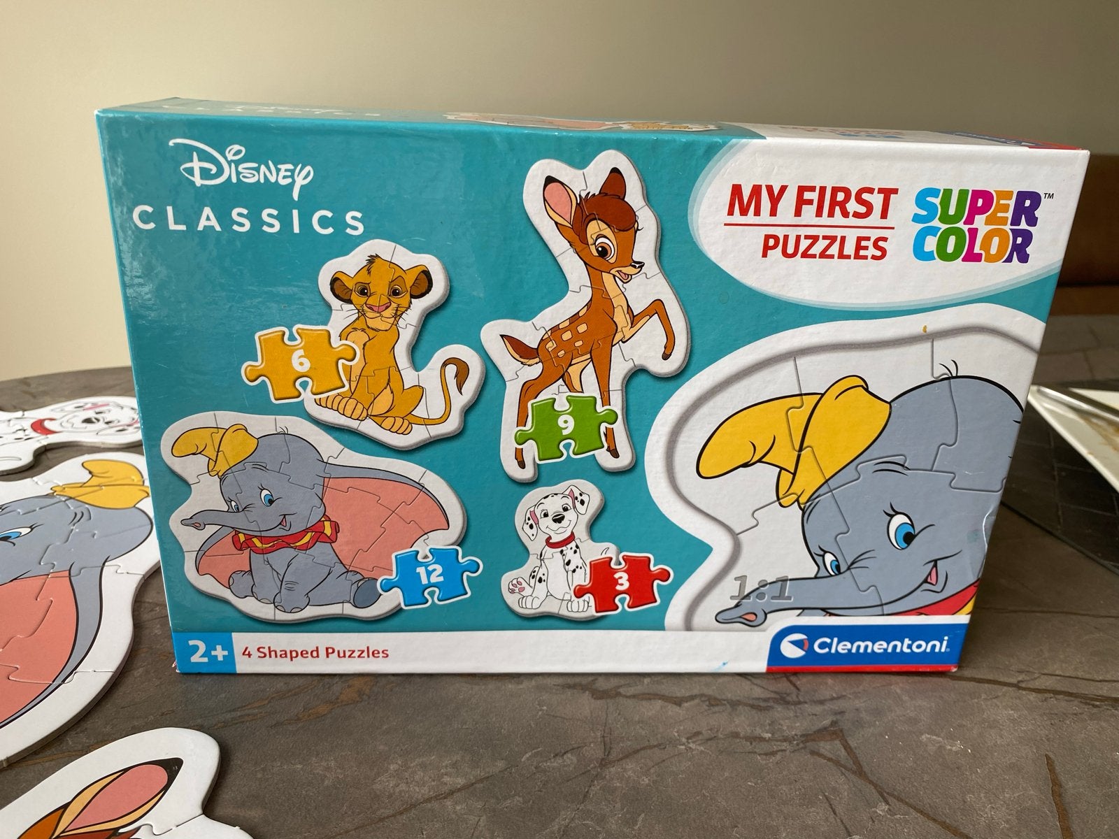Disney Classics 'My First Super Color' Puzzels (2+), Ophalen of Verzenden, 10 tot 50 stukjes, Zo goed als nieuw, 2 tot 4 jaar