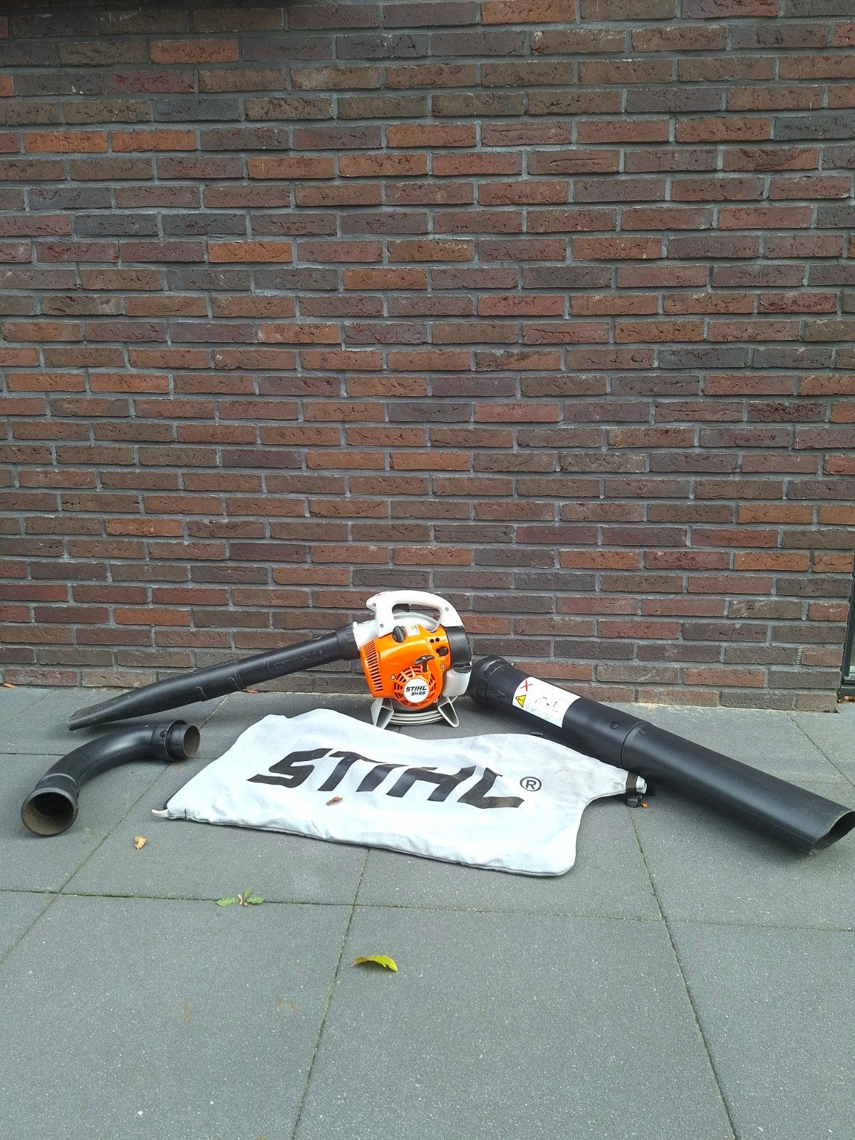 stihl bladblazer, Ophalen, Benzine, Gebruikt, Met opvangzak