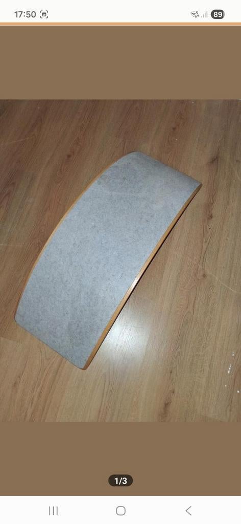 Houten balansbord voor kinderen, Ophalen