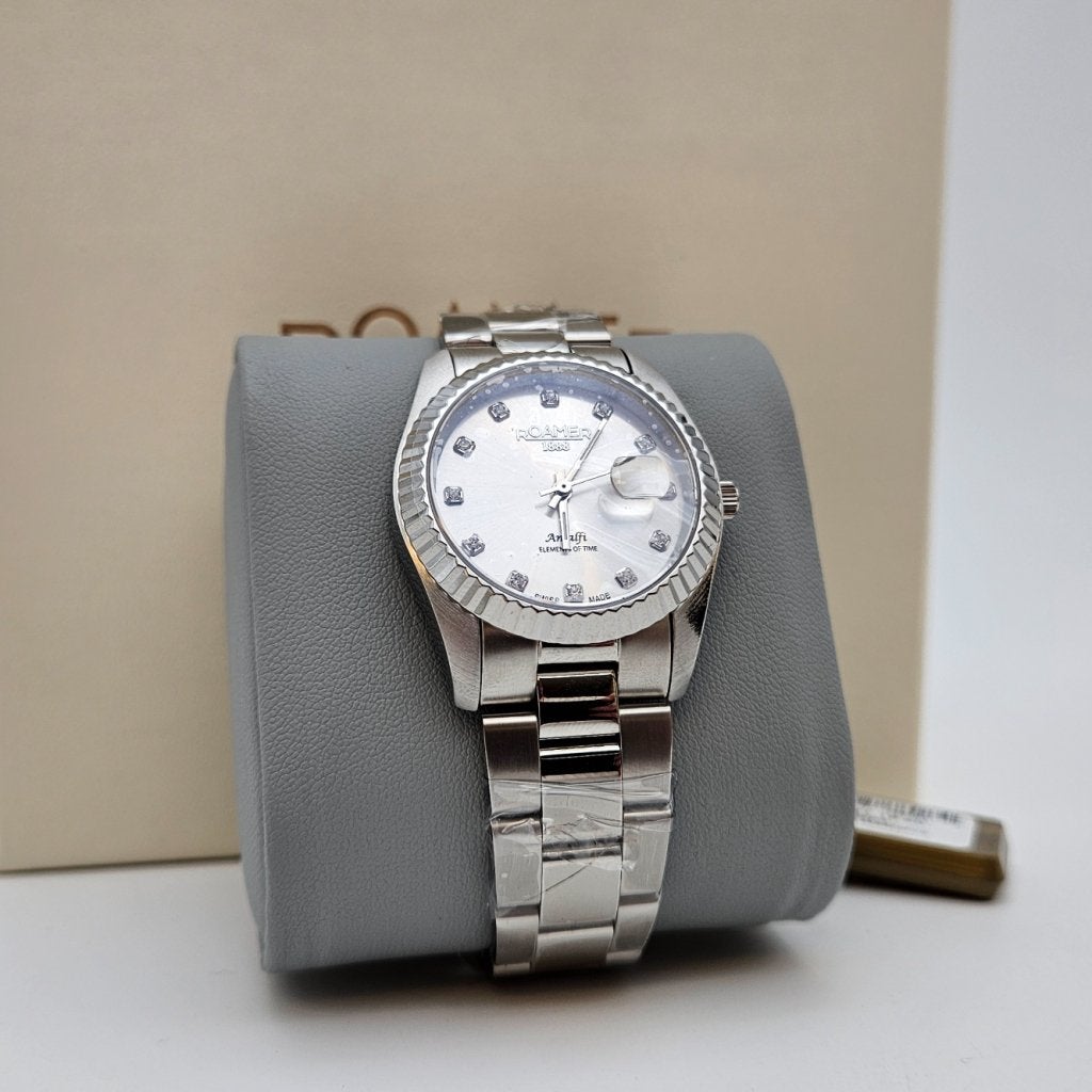 Roamer 852844 Dameshorloge Analoog Quartz Nieuw in Doos, AquaZuro, Zo goed als nieuw, https://www.praxis.nl/service/klantenservice