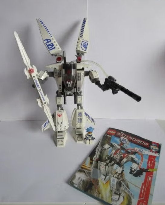 7700 Lego Exo-force Stealth Hunter compleet met boekje, Lego, Ophalen of Verzenden, Complete set, Compleet
