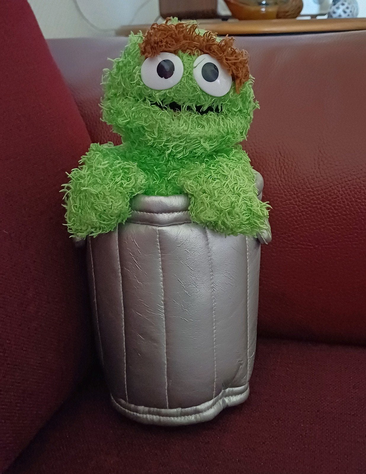 Oscar van Sesam straat 25 cm, Ophalen, Gebruikt, Overige typen