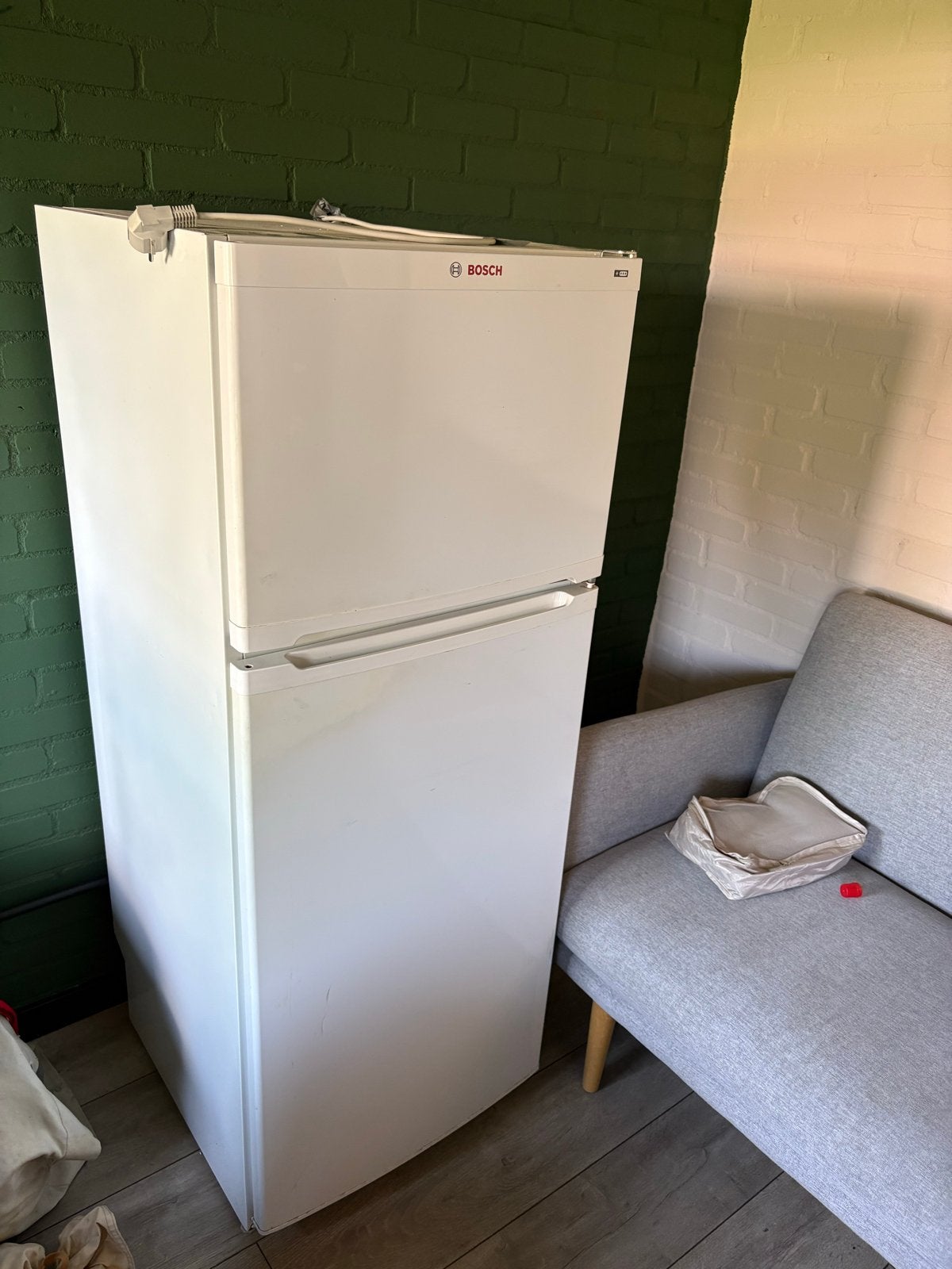 Bosch koelkast met vriesvak - Ideaal voor kleine keuken, Ophalen, 150 tot 200 liter, Gebruikt, 140 tot 160 cm