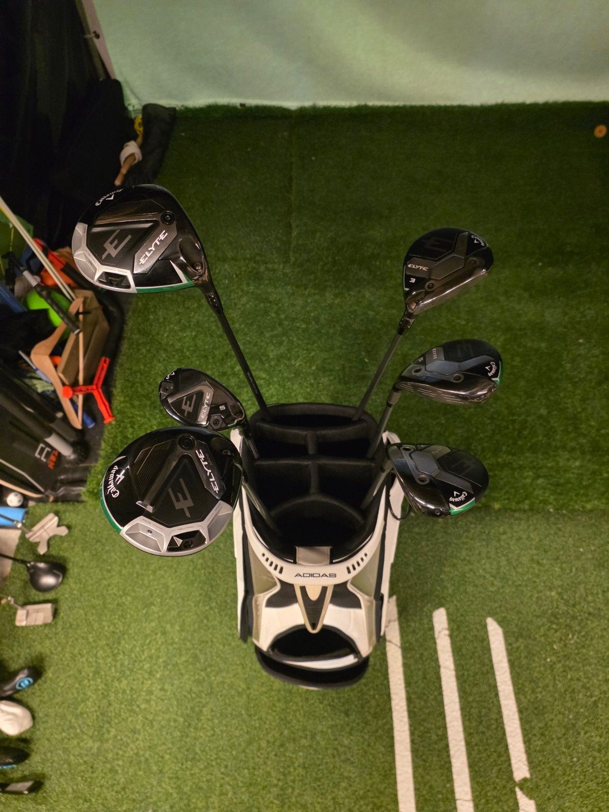 Callaway Elyte Golfset: Driver, Mini Driver, 3W, 5W, 7W, 5