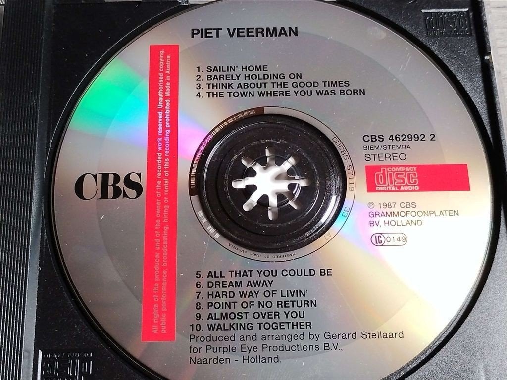 Piet Veerman - Piet Veerman [Sailing Home], Ophalen of Verzenden, Zo goed als nieuw, Pop