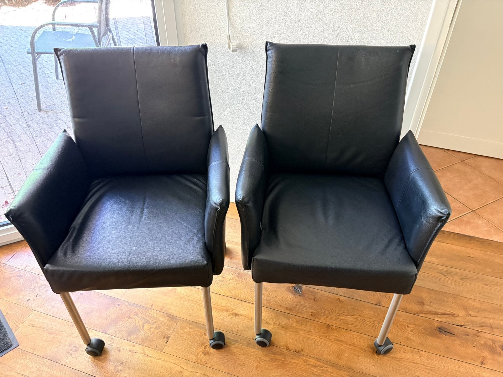 jess eetkamerstoelen, Ophalen, Gebruikt, Zwart, Vier