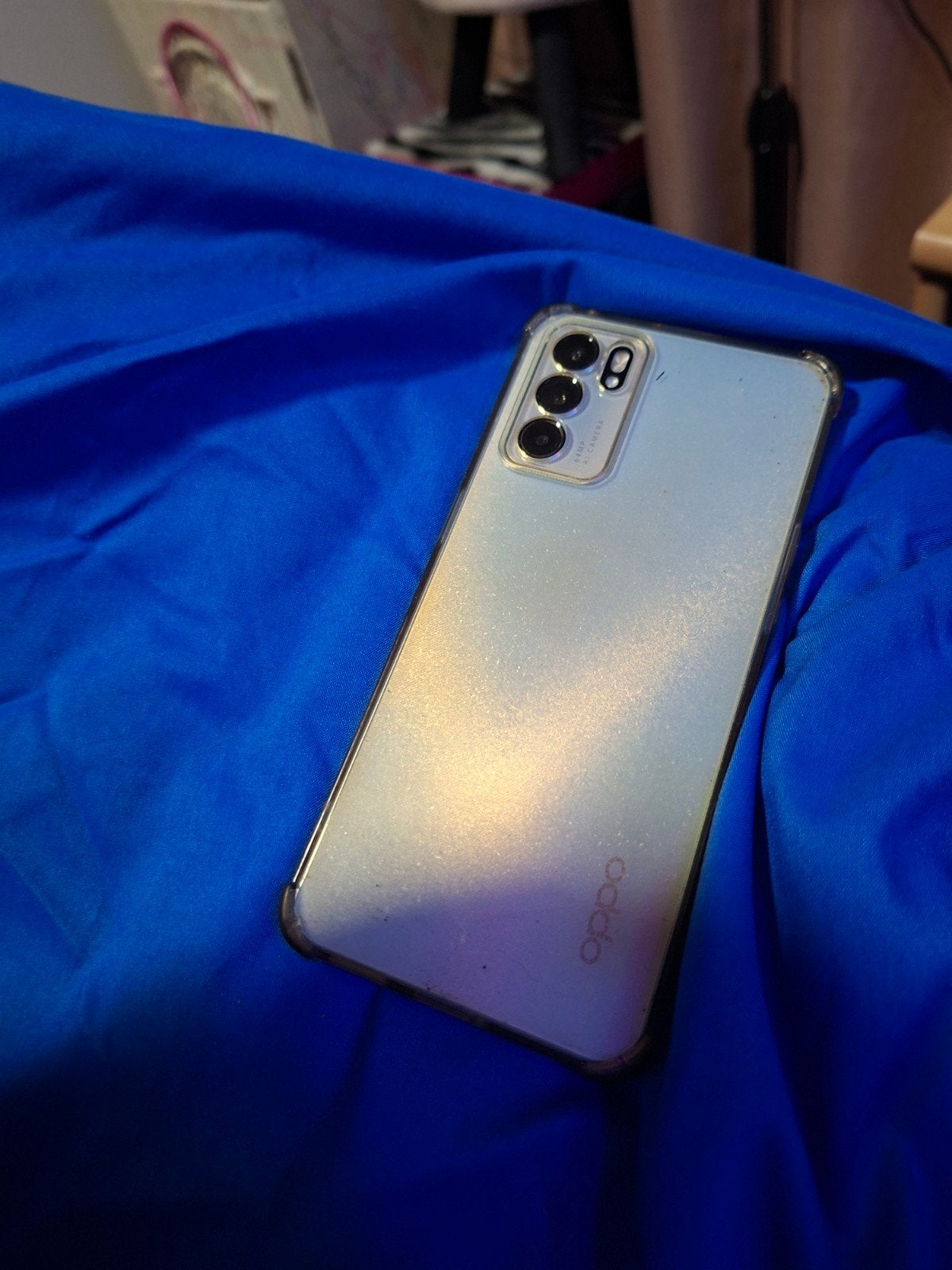 oppo reno 6 5g, Ophalen, Zwart