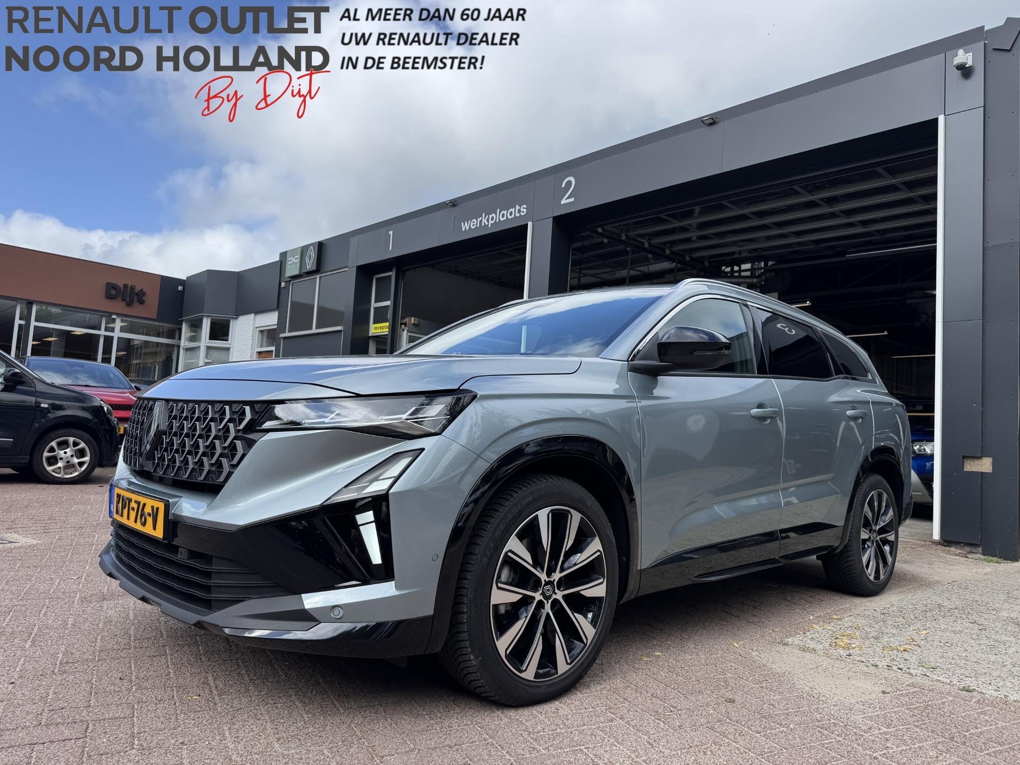 Renault Espace E-Tech full hybrid 200 techno 7P+Pack Solid!, Auto's, Stof, Gebruikt, Euro 6, 1199 cc