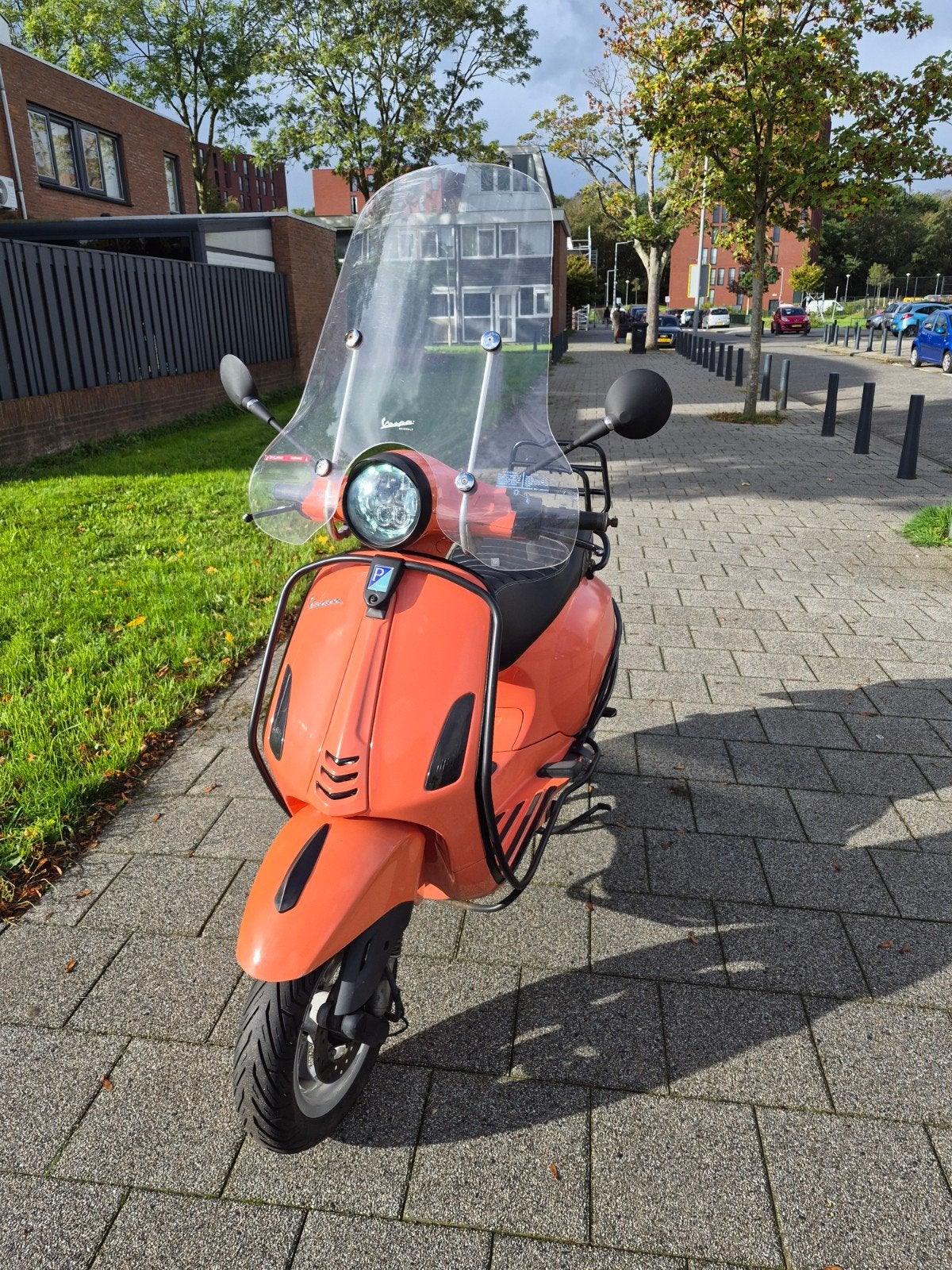 Vespa primavera 4T 25/45 km - zalmkleur(2018), Ophalen of Verzenden, Zo goed als nieuw, Maximaal 25 km/u, Overige modellen