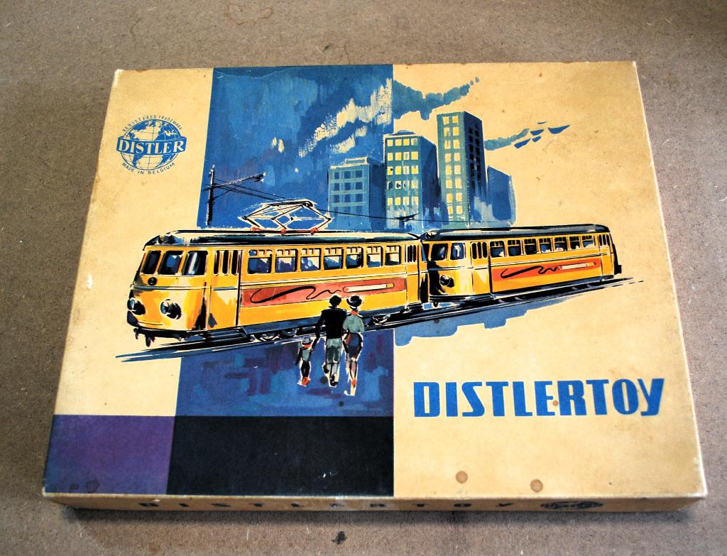 Distlertoy Strabenbahnpackung., Overige merken, Gelijkstroom, Ophalen of Verzenden, Gebruikt