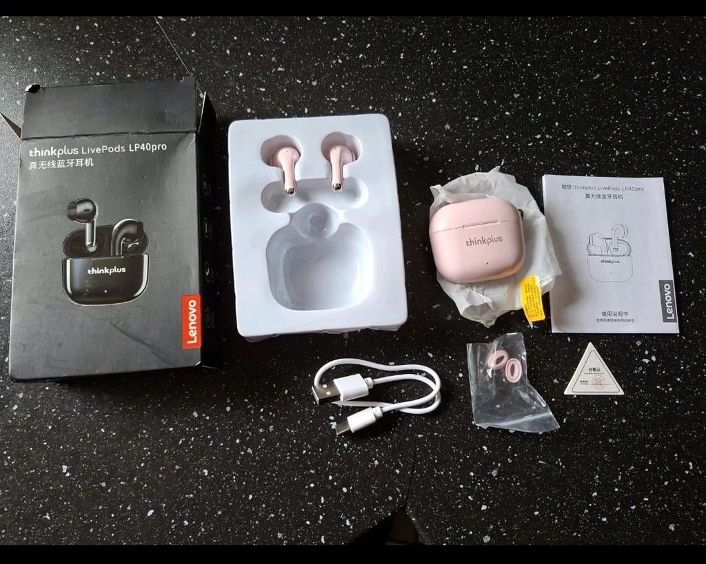 Lenovo LP40 II - Draadloze Oordopjes, Ophalen of Verzenden, Bluetooth