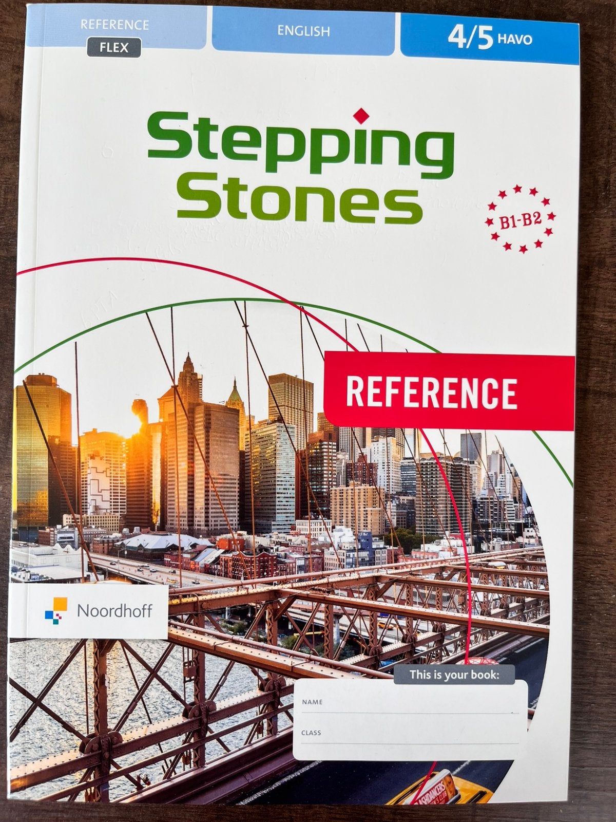 Stepping Stones referencebook 4/5 havo, Ophalen of Verzenden, Nieuw, HAVO, Engels