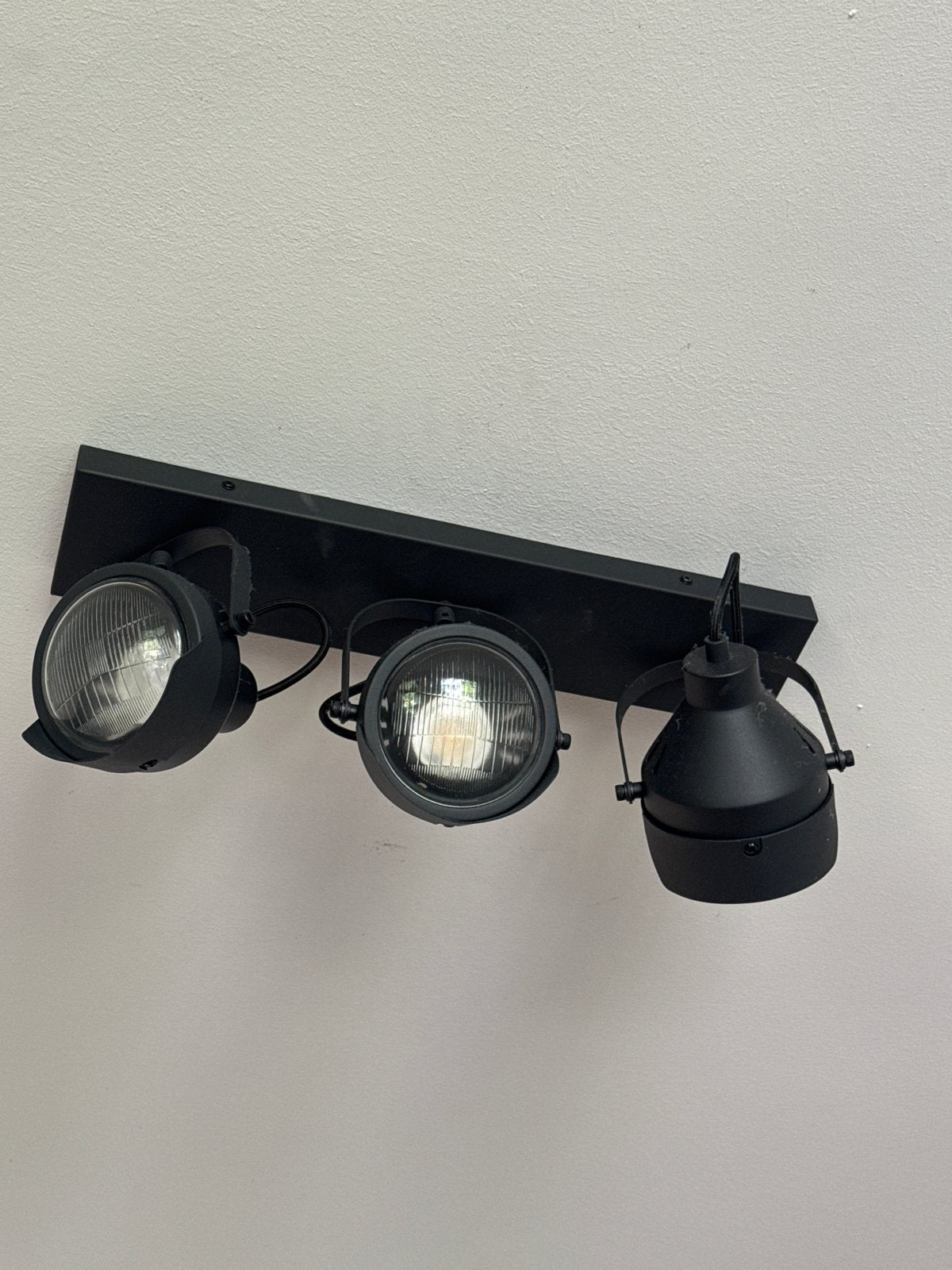 Lucide CICLETA - Plafondspot - 3xGU10, Ophalen, Gebruikt, Verstelbaar, Zwart