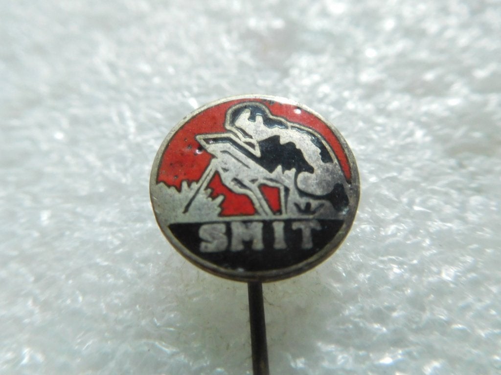speldje SMIT emaille, Verzamelen, Speldjes, Pins en Buttons, Verzenden, Zo goed als nieuw, Overige onderwerpen