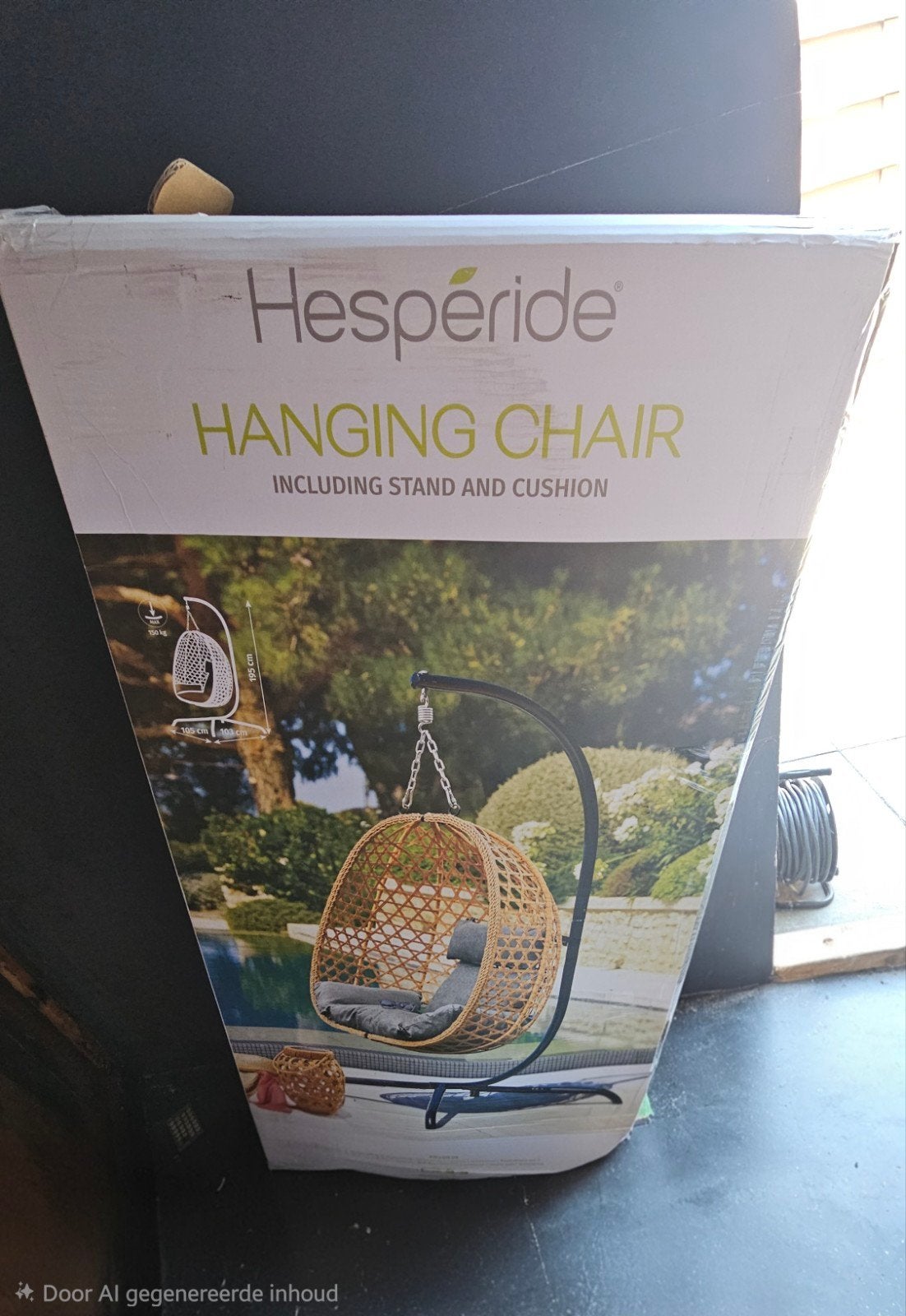Hangstoel - ongeopend., Ophalen, Nieuw, Overige materialen