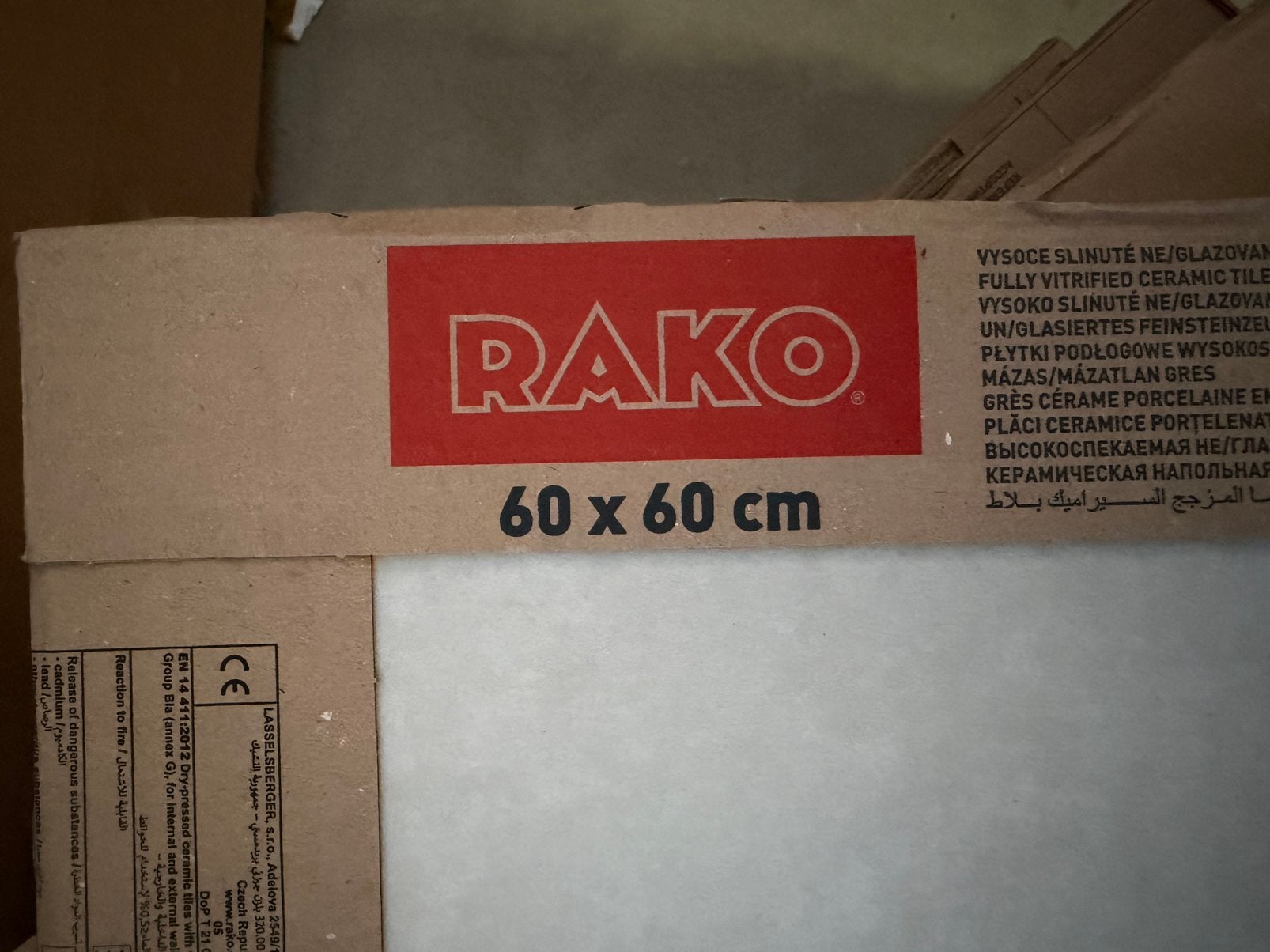 RAKO 60x60 badkamer tegels 17 pakken! (24m2) NIEUW, Doe-het-zelf en Verbouw, Tegels, Ophalen, Overige typen, Nieuw, 10 m² of meer